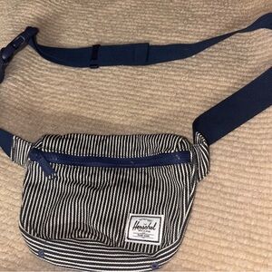 Herschel Supply Company Navy and White Striped kids/youth Bag